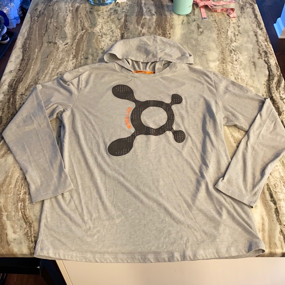 Orange Theory More Life hooded long